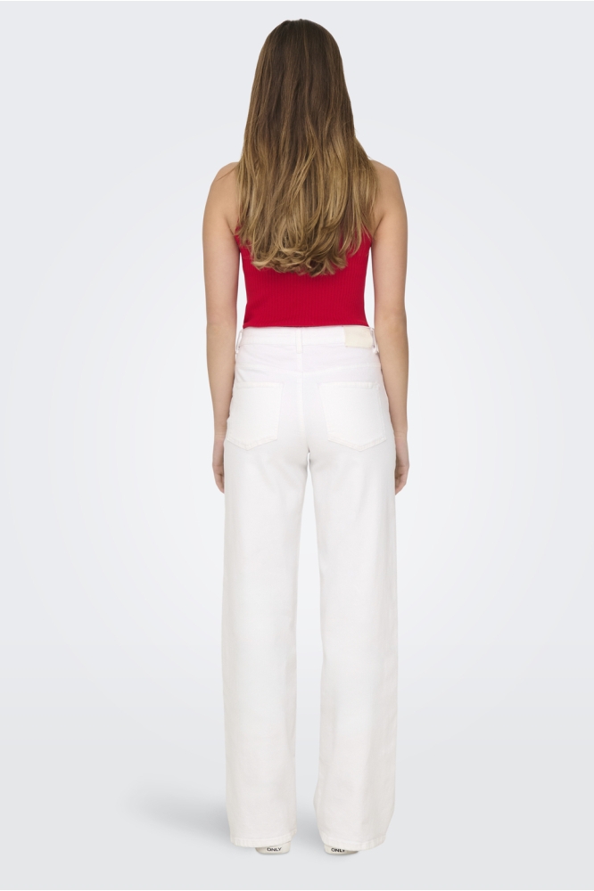 JDYFELINA-FINA HW WIDE WHITEJNS DNM 15347481 White Denim